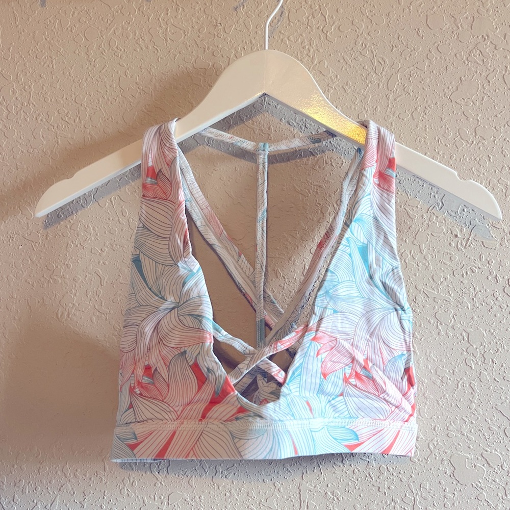 BuffBunny Limited Hawaii Print XL Sports Bra